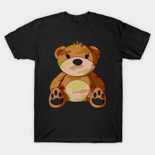 Camo Teddy Bear T-Shirt